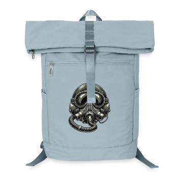 Vintage Pilot Helm - Laptop-Rucksack  - Eisblau - Vorne