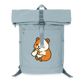 Fläschchen-Glück Meerschweinchen - Laptop-Rucksack  - Eisblau - Vorne
