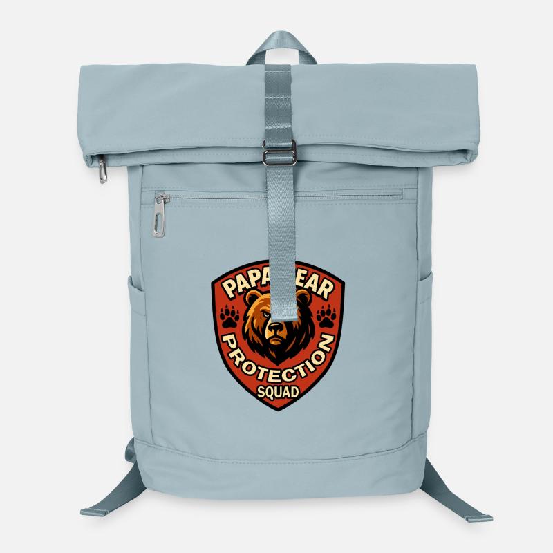 Papa Bear Protection Squad Laptop Backpack