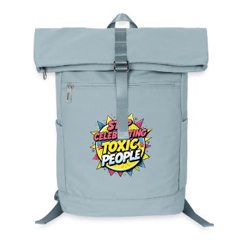 Stop Celebrating Toxic People - Laptop Backpack - ice blue - Front
