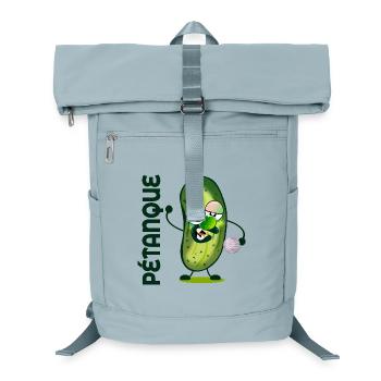 Pétanque Pickles - Laptop Backpack - ice blue - Front
