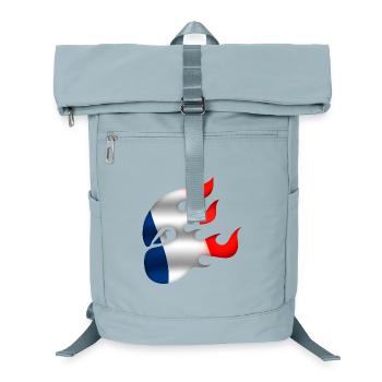 Drapeau de la France - France - Ninja - Sac à dos ordinateur - bleu glacier - Devant
