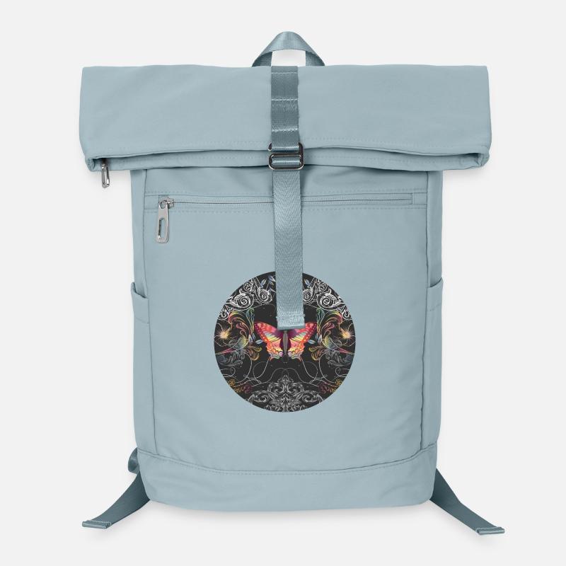 Imaginative butterfly with crown & ornaments Laptop Backpack
