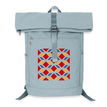 Malaga street walls 2 - Laptop Backpack - ice blue - Front