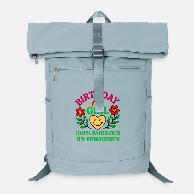 Schönen Geburtstag Mädchen Design Laptop-Rucksack 