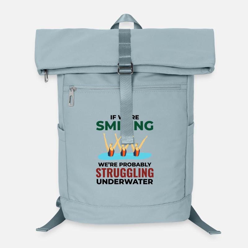Synchronized Swimming Water Aerobics  Laptop Backpack