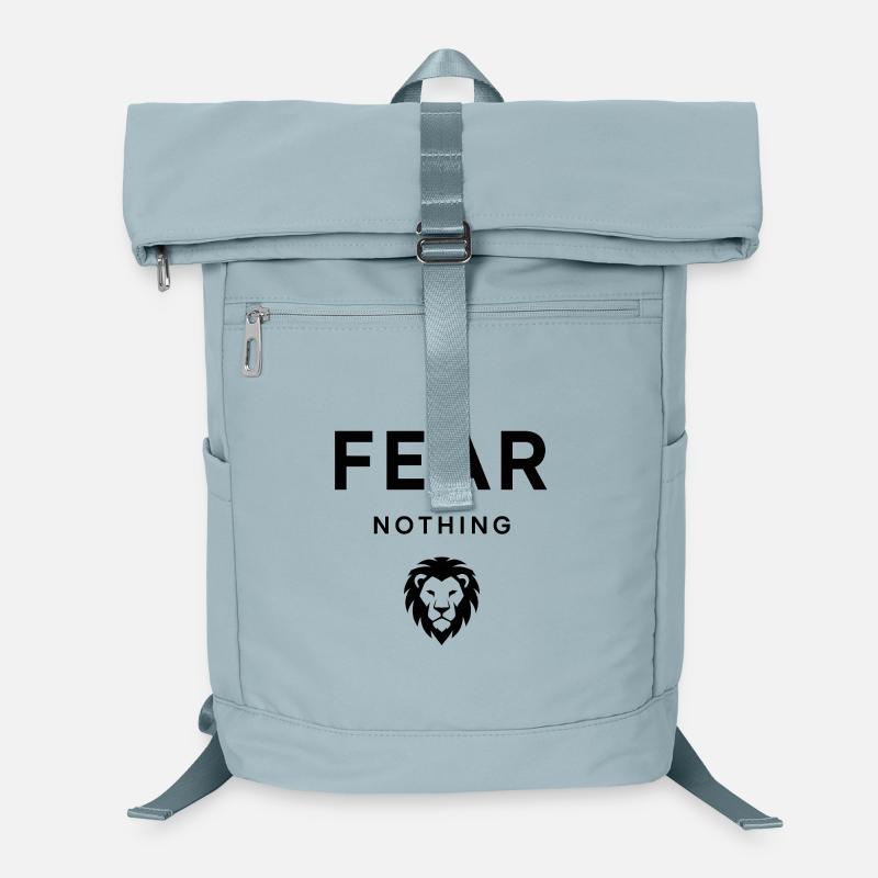 Fürchten Sie nichts, mutiges Löwen-Design Laptop-Rucksack 