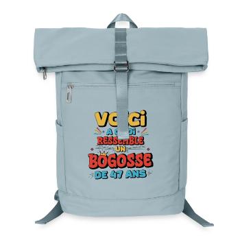 Humour et Originalité pour 47 Ans - Sac à dos ordinateur - bleu glacier - Devant