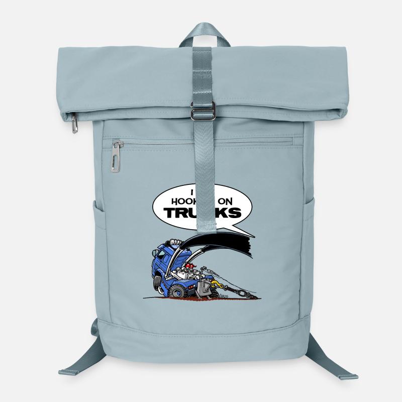 HookedOnTRUCKS-BLUE Laptop Backpack