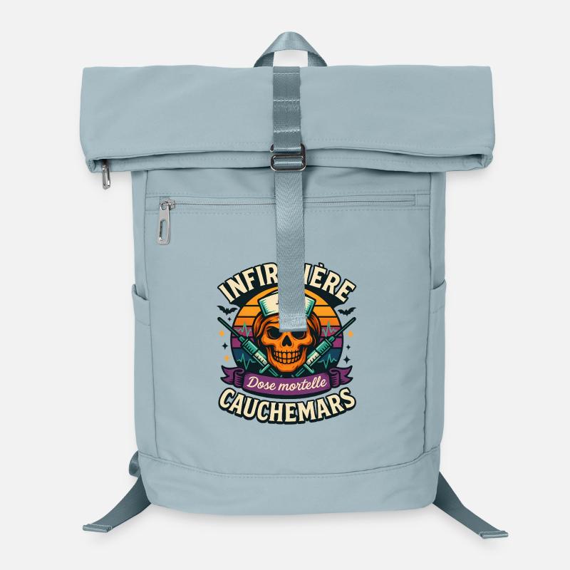 Nurse Halloween Deadly Dose Nightmares Laptop Backpack