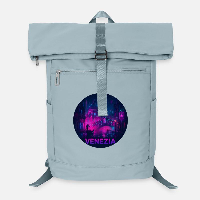 Venise Souvenir Cyberpunk Sac à dos ordinateur