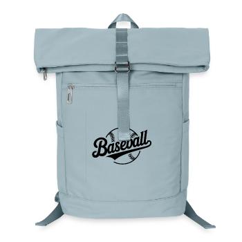 Baseball - Logo sportif cool - Sac à dos ordinateur - bleu glacier - Devant