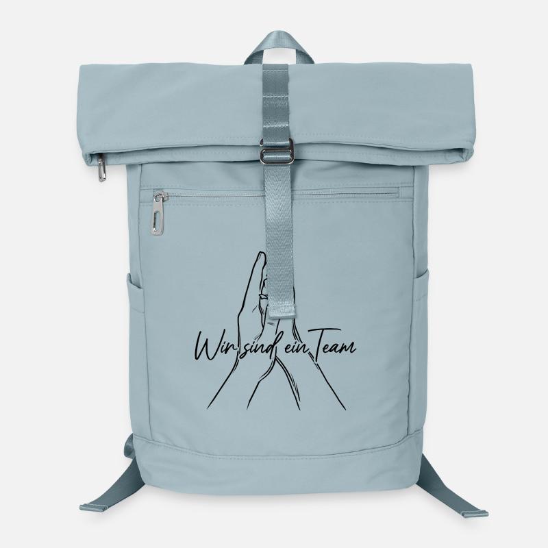 Hand + Dog Paw - High Five - We are a team Laptop Backpack