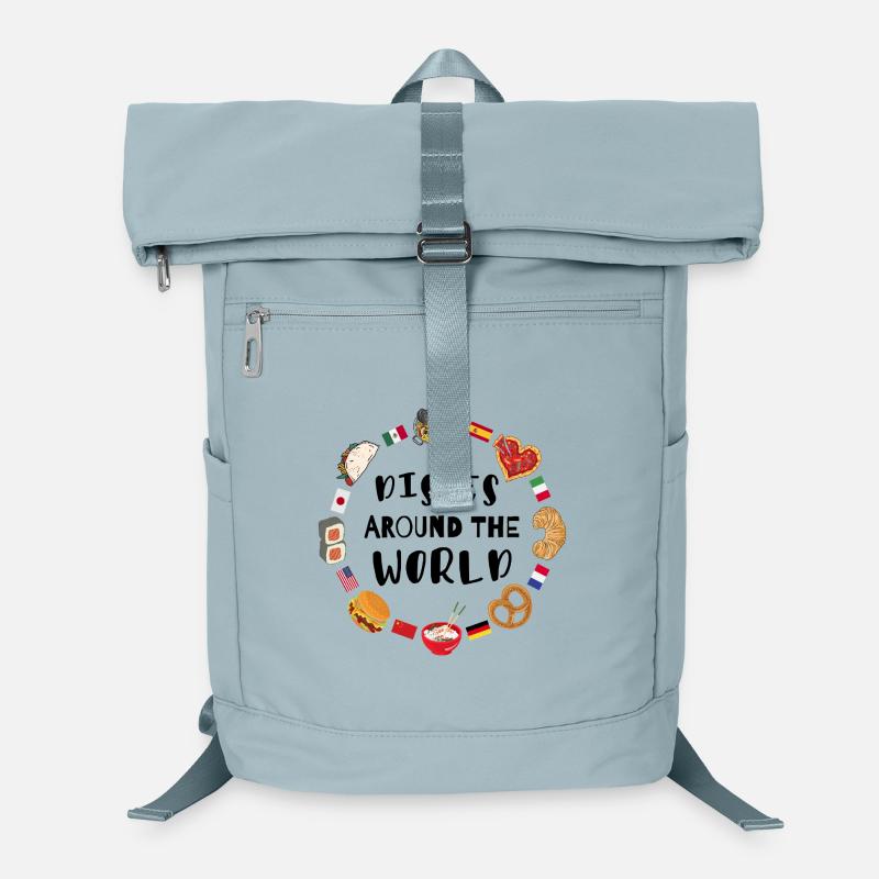 Gerichte rund um die Welt Laptop-Rucksack 