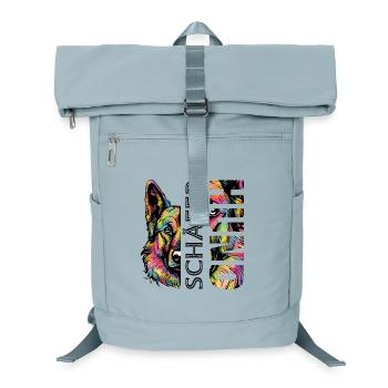 Berger allemand coloré - Sac à dos ordinateur - bleu glacier - Devant