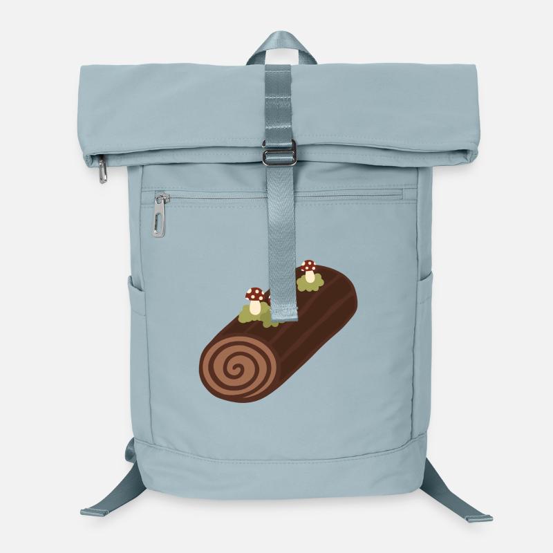 Bûche De Noël Laptop Backpack