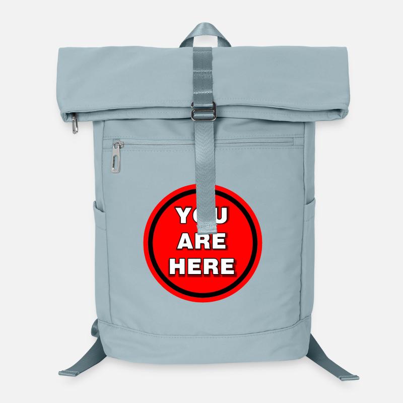 You Are Here Laptop Backpack