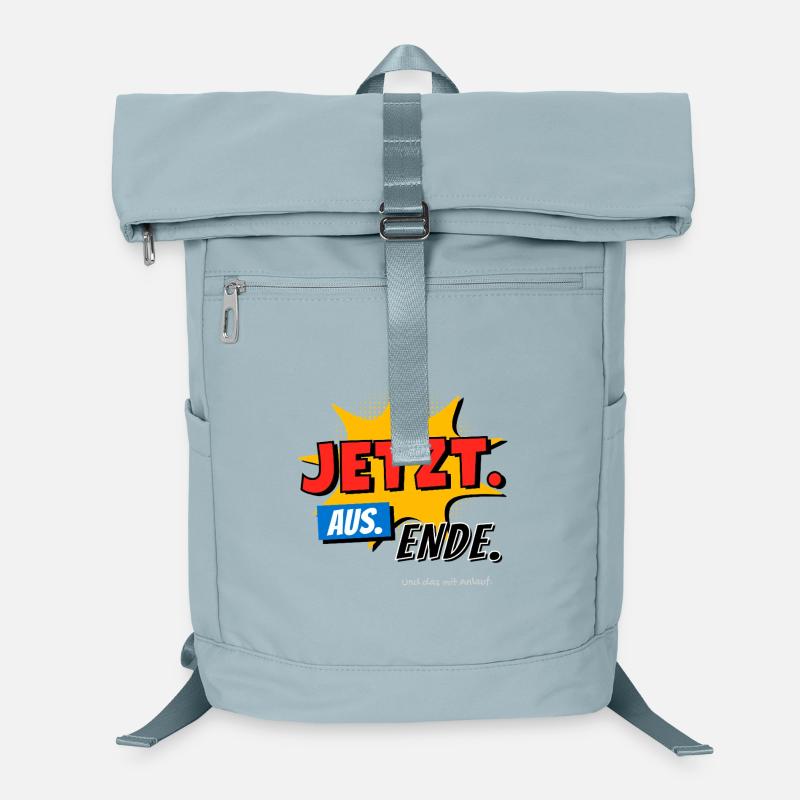 JETZT. AUS. ENDE. Und das mit Anlauf. (Comic) Laptop-Rucksack 