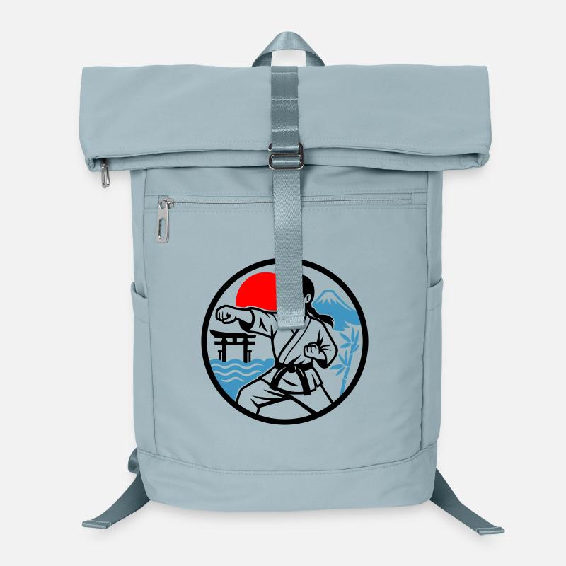 Karate and Nature Laptop-Rucksack 