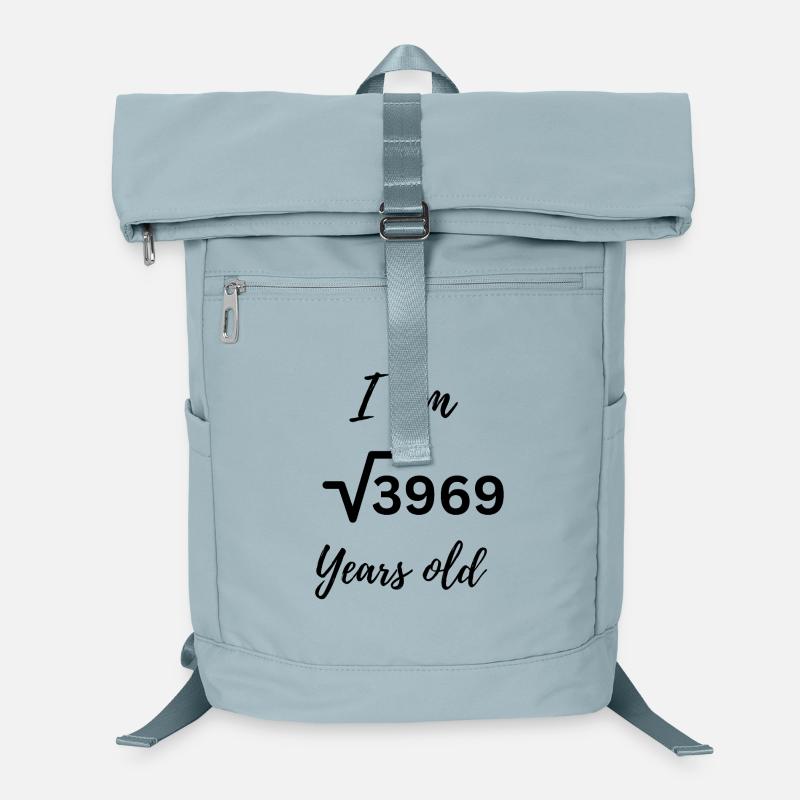√3969 = 63 – Le design spécial anniversaire - Sac à dos ordinateur - bleu glacier