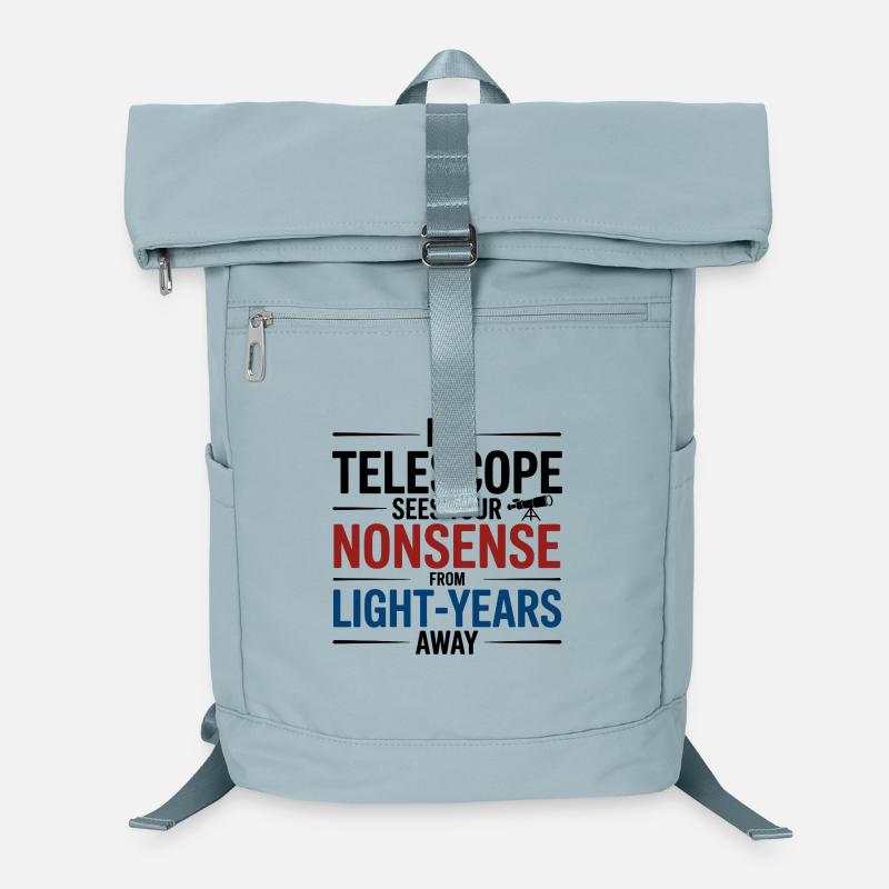 Mon télescope voit des bêtises Sac à dos ordinateur
