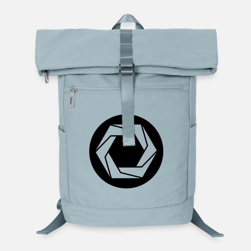 Symbole d’ouverture géométrique Sac à dos ordinateur