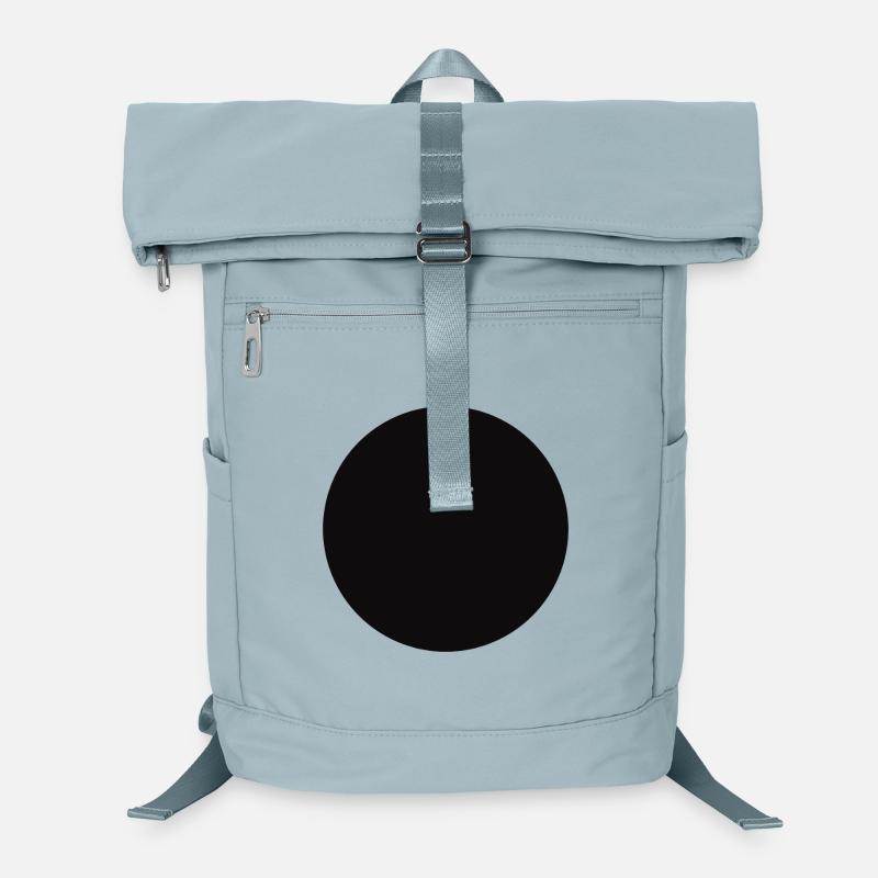 Abstract Black Geometry Pattern Laptop Backpack