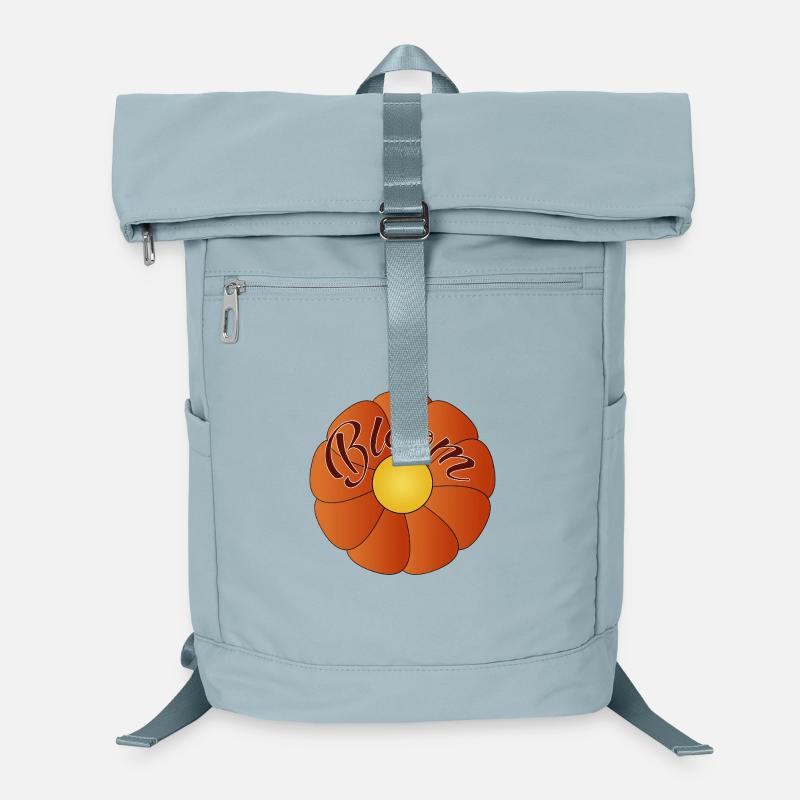 Bloom - simple Flower Design Laptop Backpack