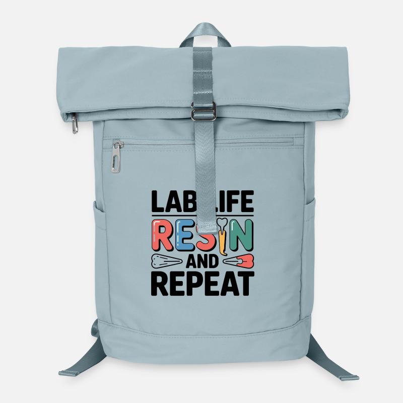 Lab Life Resin und Repeat Laptop-Rucksack 