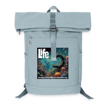 Cycle de vie Monde sous-marin Illustration - Sac à dos ordinateur - bleu glacier - Devant