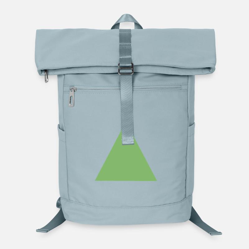 Abstraktes Triangeldesign in Pastellfarben Laptop-Rucksack 