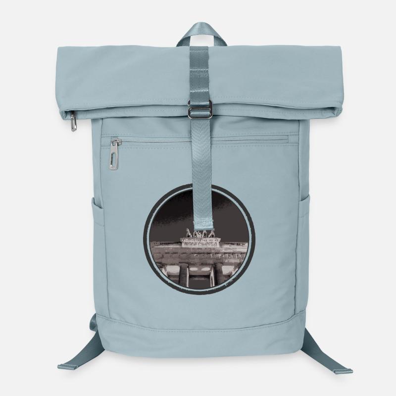 Abendliche Berliner Brandenburger Tor Laptop-Rucksack 