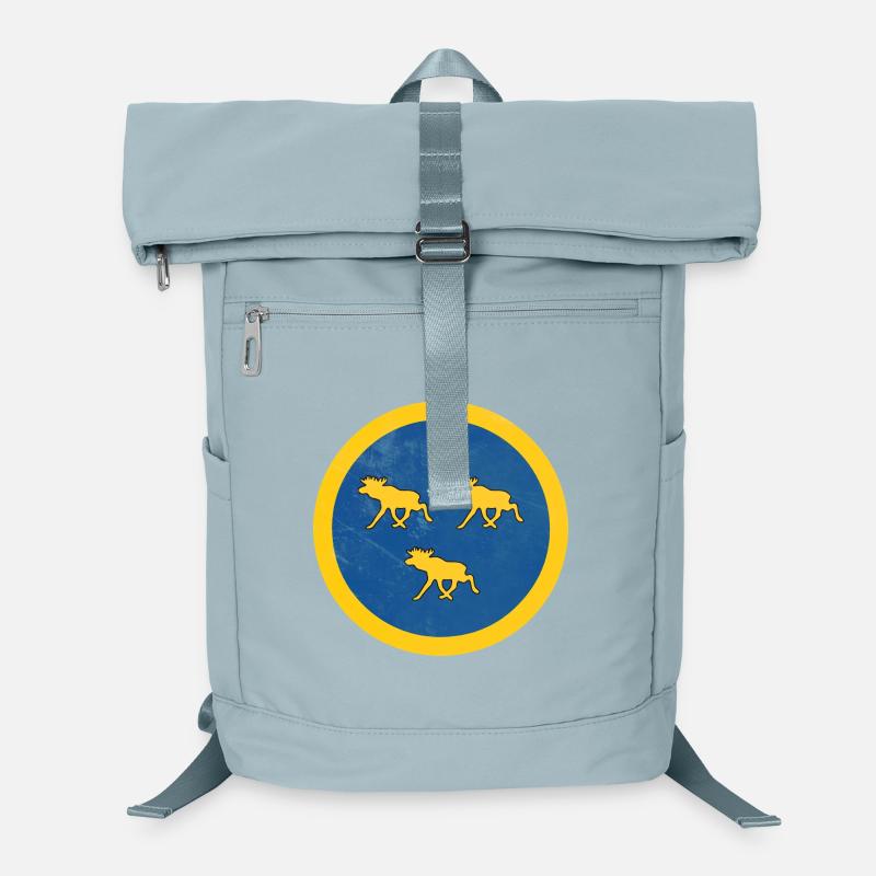 Schwedische Elchtruppe Laptop-Rucksack 