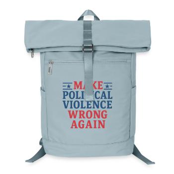 Getting political violence wrong again - Laptop Backpack - ice blue - Front