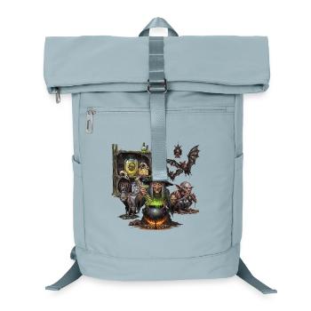 Dark Gothic Witch and Beasts, Fantasy Art - Laptop Backpack - ice blue - Front