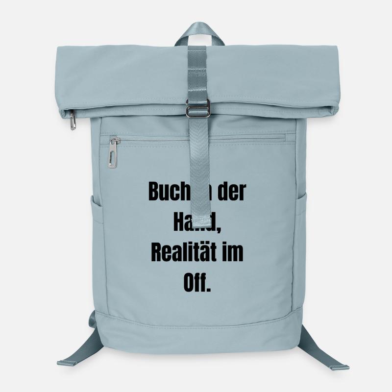 Buch in der Hand... Laptop-Rucksack 