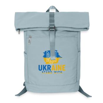 Ukraine Flag Emblem Stand With - Laptop Backpack - ice blue - Front
