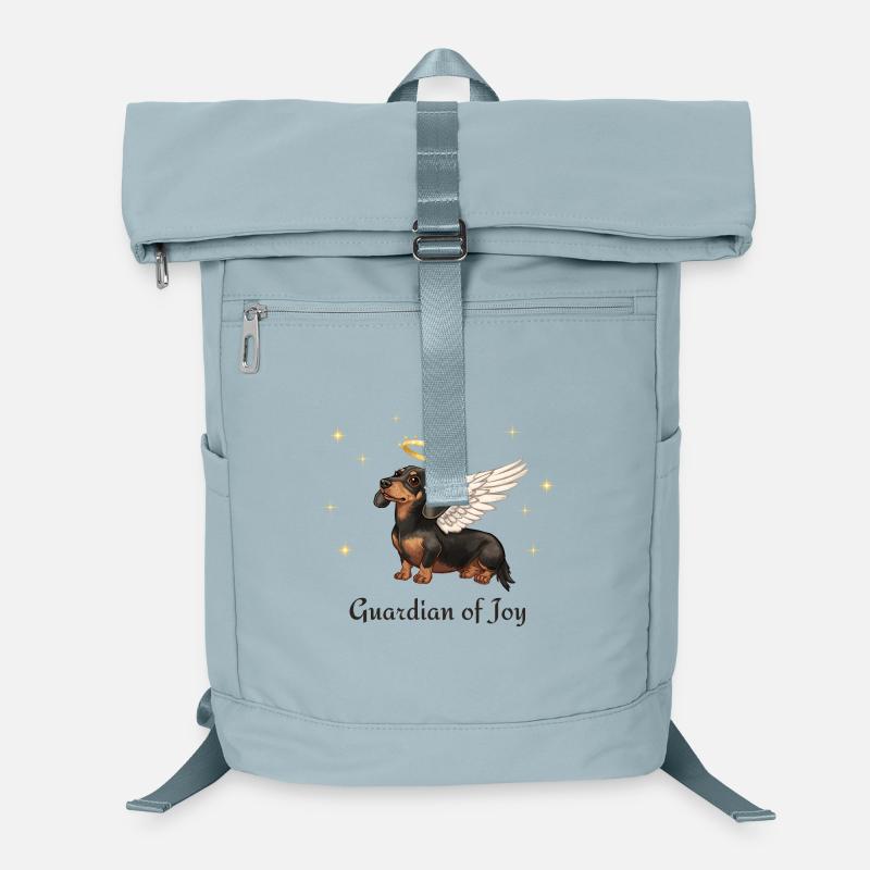 Gardien de la joie – Ange teckel Sac à dos ordinateur