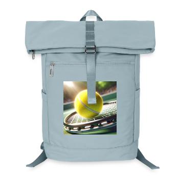 Sports, tennis - Laptop Backpack - ice blue - Front