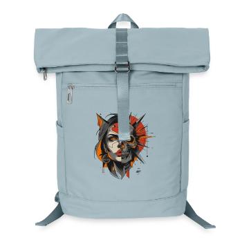 Duality of Mankind - Laptop-Rucksack  - Eisblau - Vorne