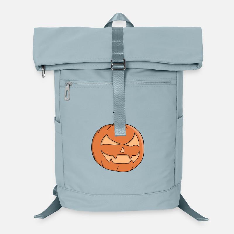 Midnight Jack-O-Lantern Grin Laptop Backpack