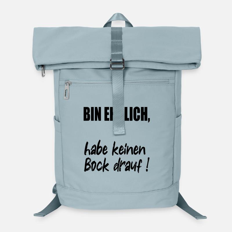 EHRLICHKEIT KEINEN BOCK Laptop-Rucksack 