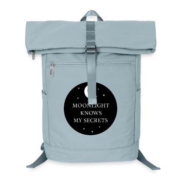 Moonlight Knows My Secrets Mystic Moon - Laptop Backpack - ice blue - Front