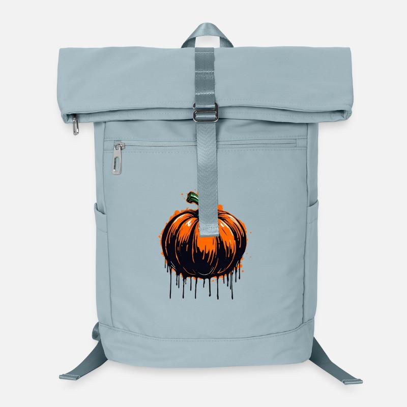 Graffiti Pumpkin - Spooky Halloween Design Laptop Backpack