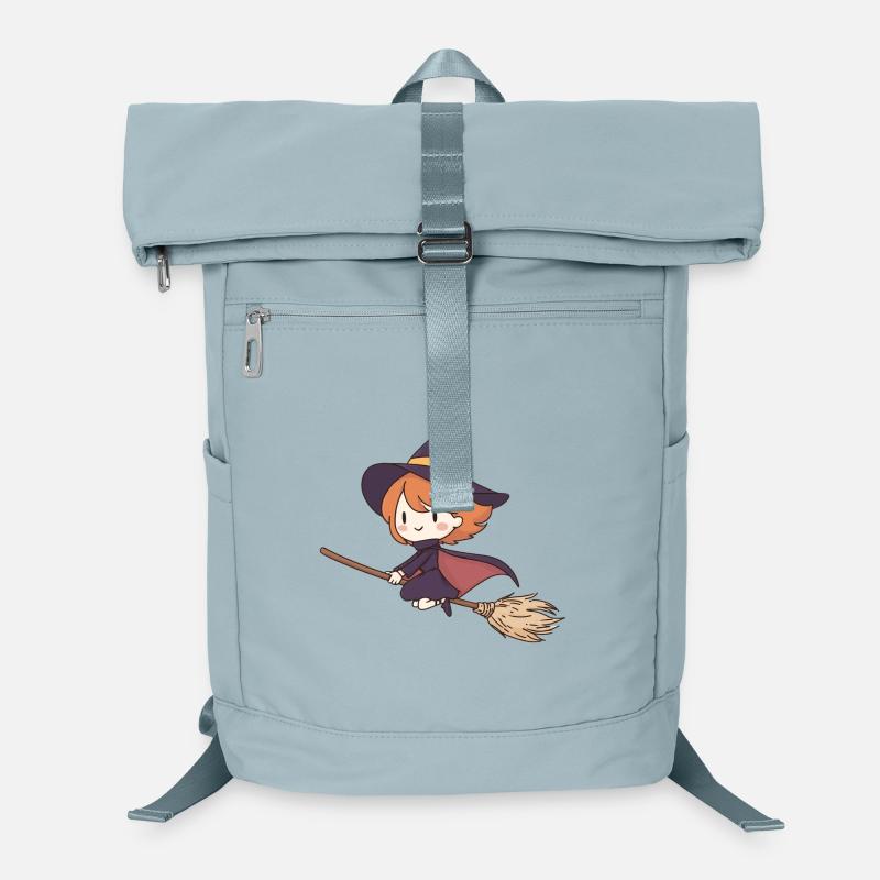 Little Witch for Kids - Laptop Backpack - ice blue