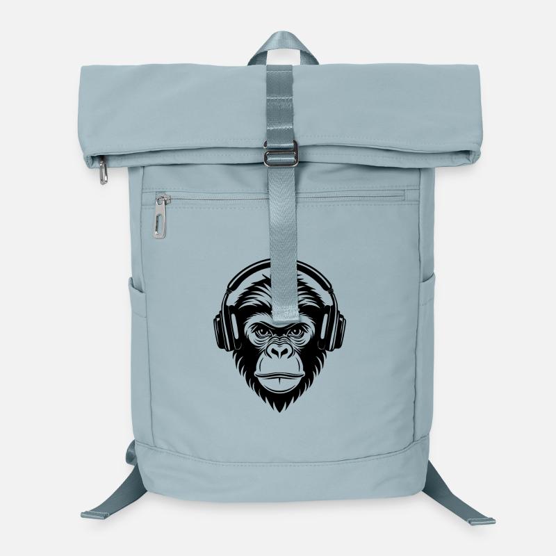 Chemise Graffiti Monkey Head Streetstyle Beat Edition Sac à dos ordinateur