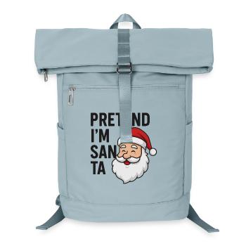 Pretend I'm Santa Claus - Laptop Backpack - ice blue - Front