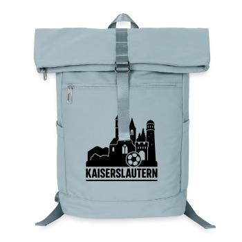 Kaiserslautern Landmark Silhouette - Laptop Backpack - ice blue - Front