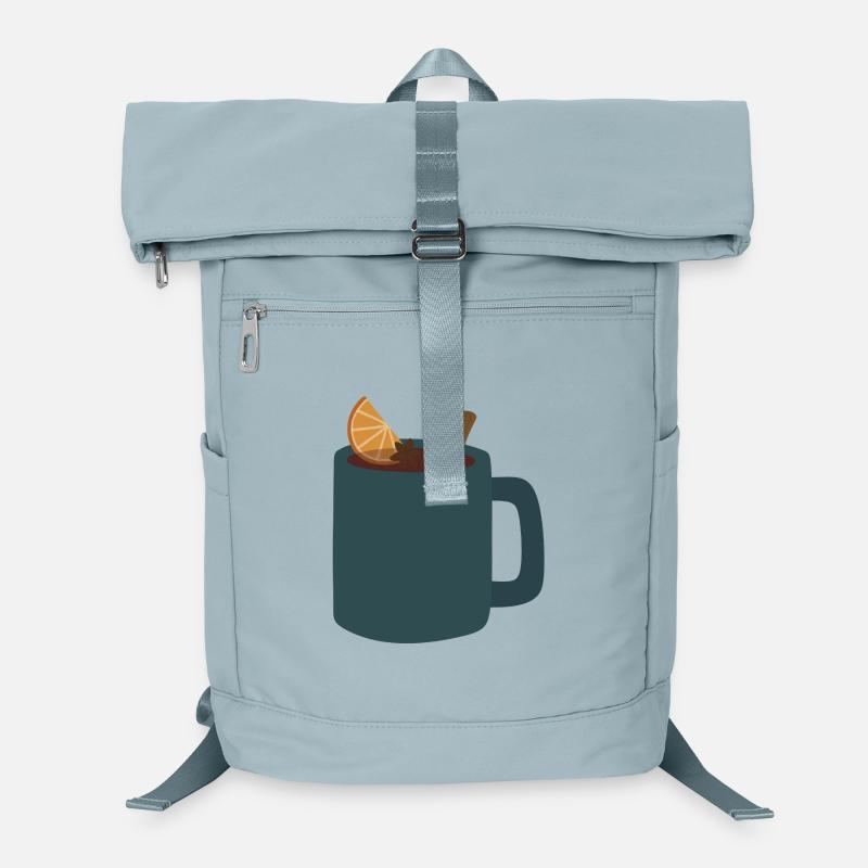 Illustration de tasse de vin chaud Sac à dos ordinateur
