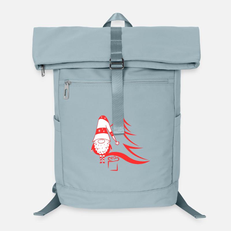 Christmas gnome red Laptop Backpack